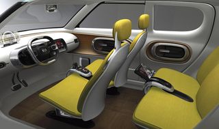 Интерьер электроконцепта Kia Naimo Интерьер электроконцепта Kia Naimo