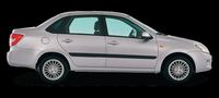 Вид сбоку на фото Lada Granta … Вид сбоку на фото Lada Granta …